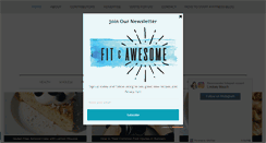 Desktop Screenshot of fitandawesome.com